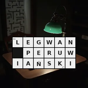 Hasło krzyżówkowe lawinisko - legwan peruwiański – rozwiązanie, synonimy, podpowiedzi i definicje krzyżówkowe